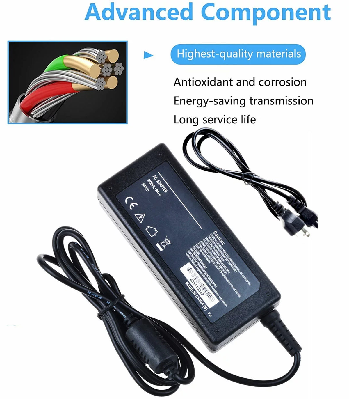 d2 BOO PSU 2 4TB Srorage Disk for Drive Thunderbolt Replacement / DC Power Supply Cord Hard LaCie Compatible Adapter HD USB 9000493U 3.0 KONKIN Desktop AC External Charger Mains Cable HDD