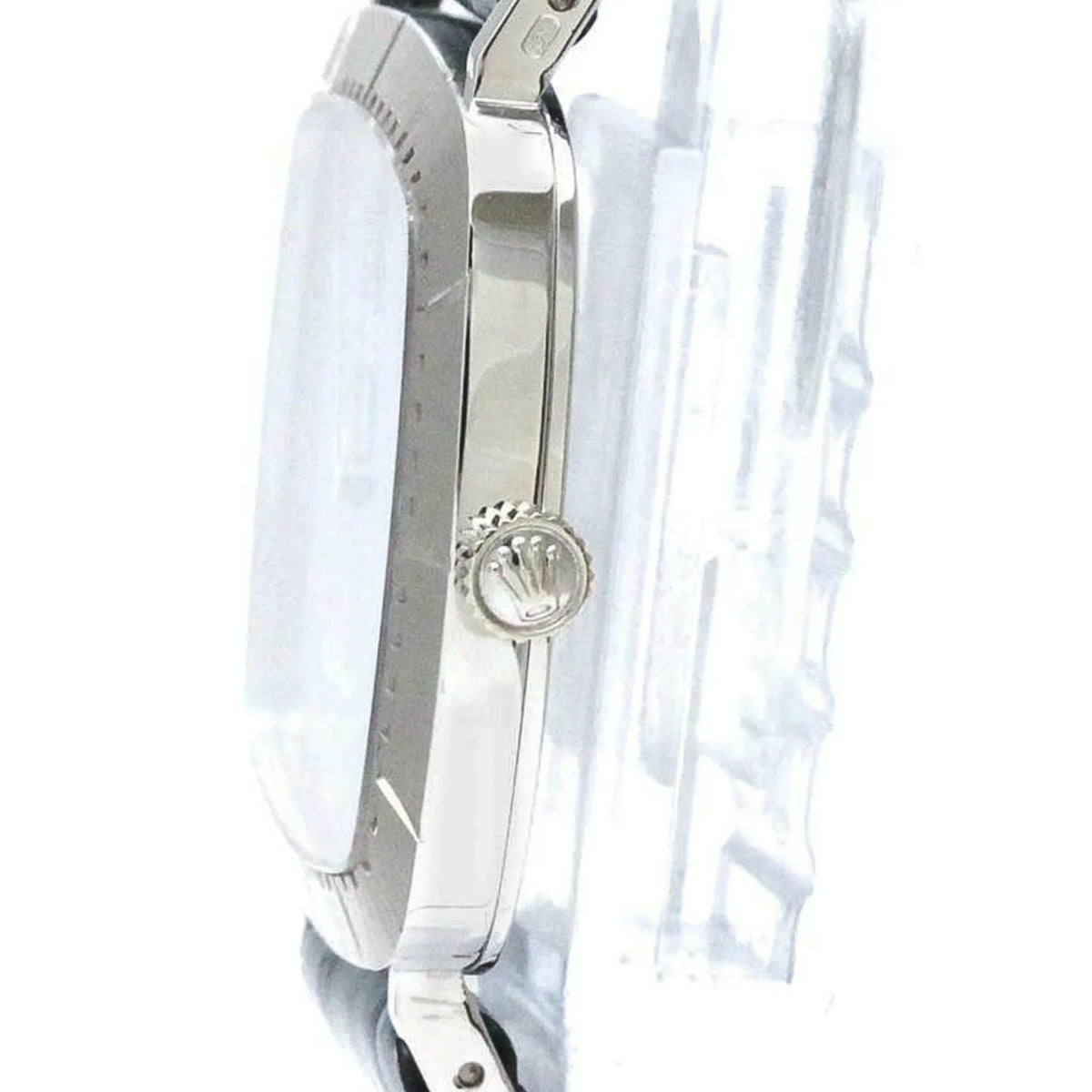 18K Pre-Owned (Good) White Cellini 4084 ROLEX Hand-Winding Gold Vintage BF567340 Watch Mens