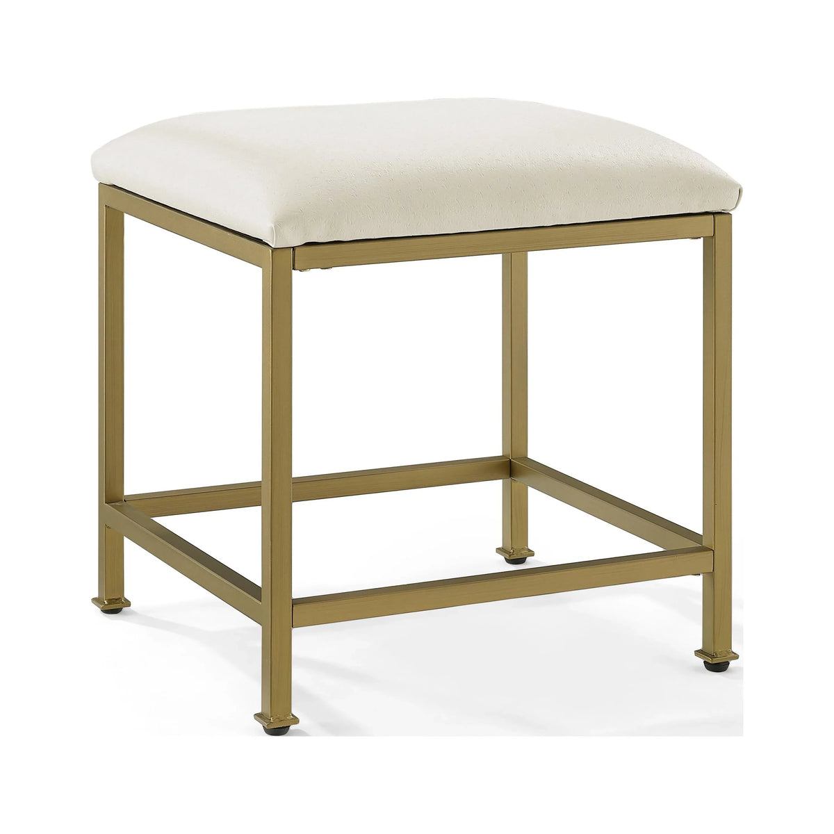 Vanity Aimee Gold Soft Stool