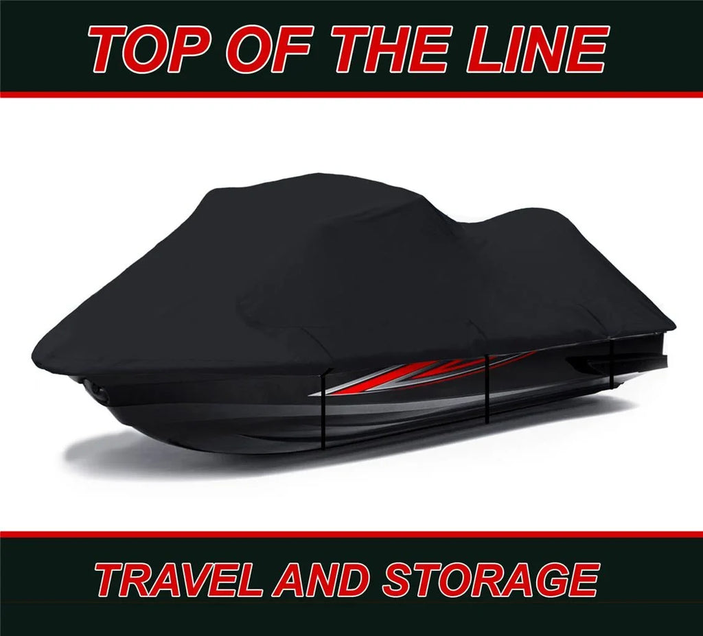 Pro Cover for 1999 DENIER Compatible Jet 2000 600 785 Ski JetSki Polaris Cover BLACK Seater 1-2