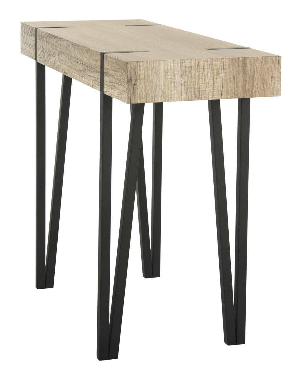 Table, Alyssa Brown SAFAVIEH Console Wood Rectangular Mid-Century Top
