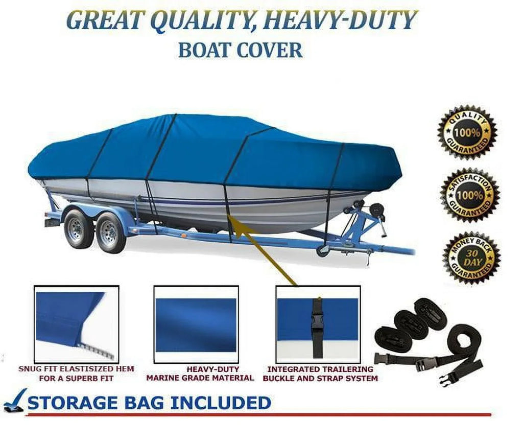Boats BOAT 2002 180 GREAT for 2000 Compatible COVER BLUE, QUALITY Sse Chaparral 2001