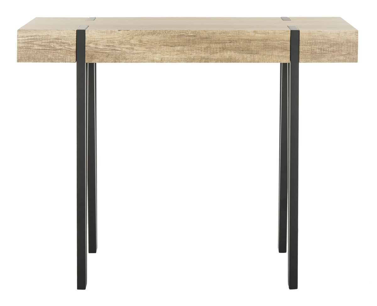 Table, Alyssa Brown SAFAVIEH Console Wood Rectangular Mid-Century Top