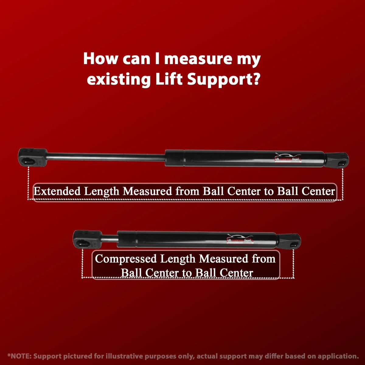 Supports Depot to PM3437-a 2001 Lift Shock - Lift. with Azure 1997 1995 2003 Continental 2000 2 Bentley 2002 1998 Hood Compatible Qty 1999 1996 Gas