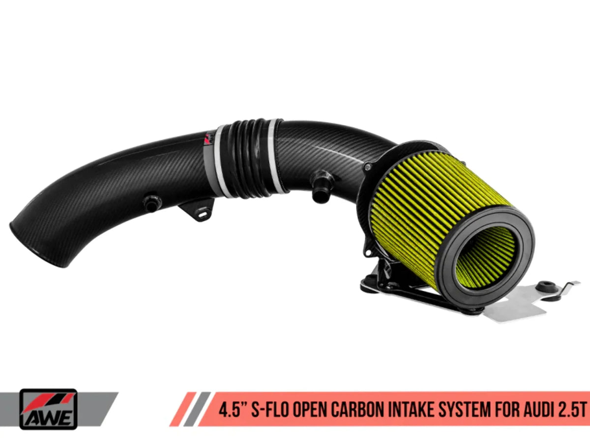 Fiber for Tuning RS3 TT RS Audi AWE Open Intake Carbon S-Flo 2660-15048 &