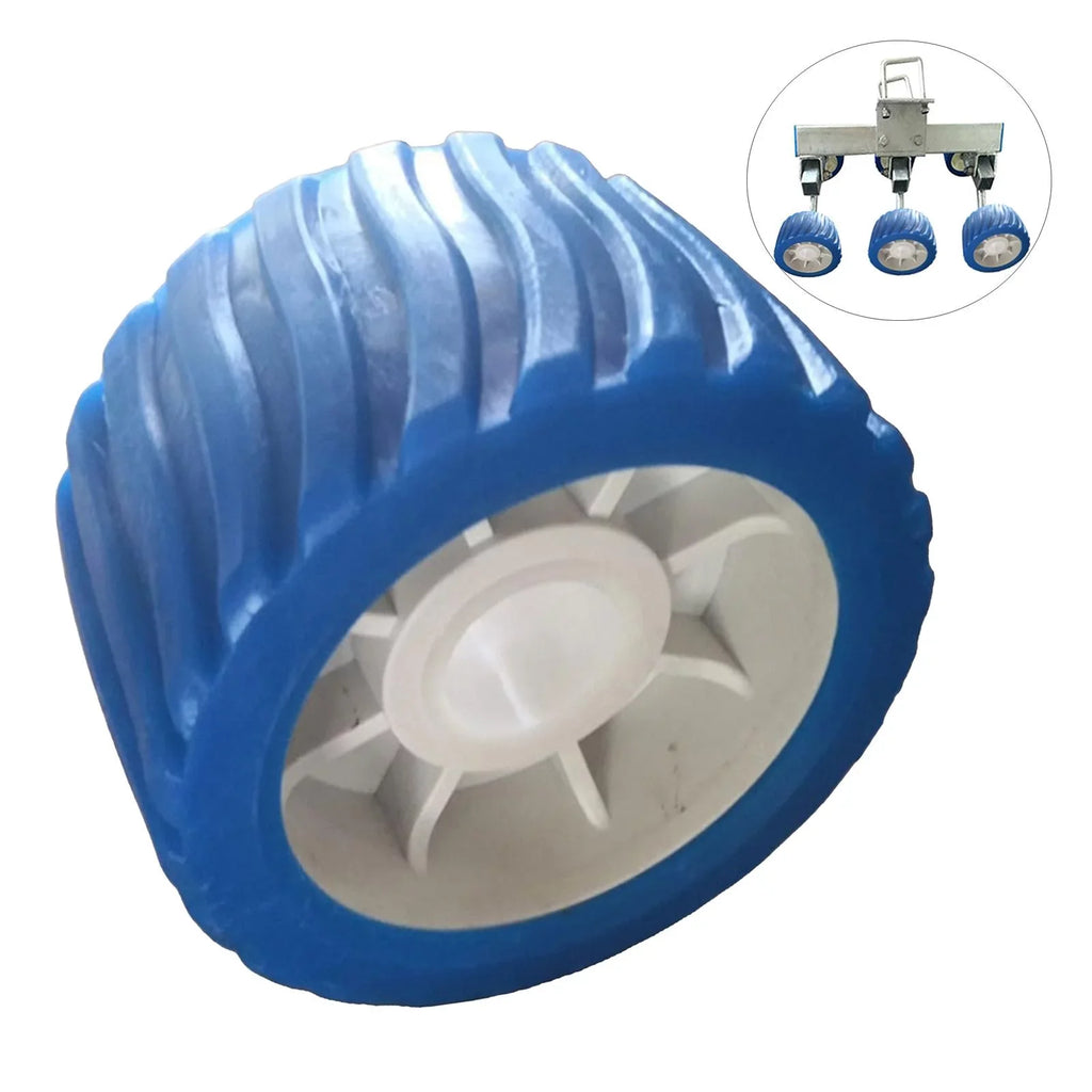 Boat Roller Boat Inflatable Replacement New 110x75x19mm Ribbed Roller 6x