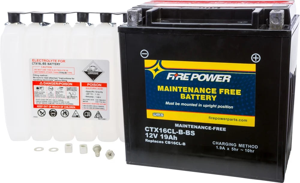 With 2000-2003 Fire Battery LRV Sea-Doo Maintenance Free Power 950 Compatible