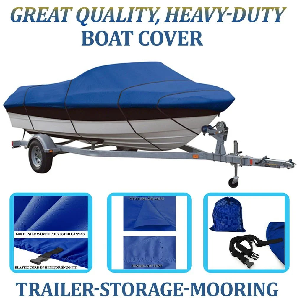 Boats BOAT 2002 180 GREAT for 2000 Compatible COVER BLUE, QUALITY Sse Chaparral 2001