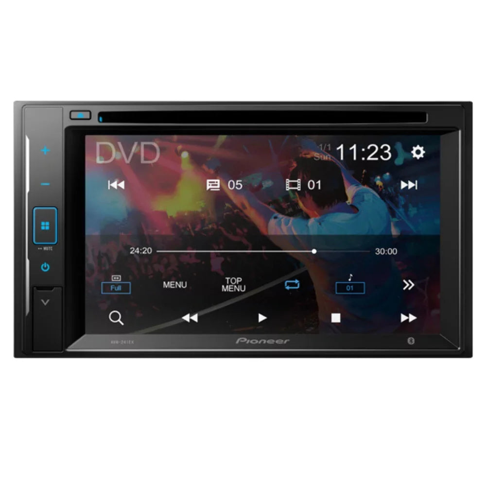 Grand / Kit Pioneer Bluetooth and Camera, AM for Installation DVD Din Stereo - Bundle with Backup Kit Double Car Multimedia Mounting Touchscreen, KIT2416 2001-2005 Pontiac Dash