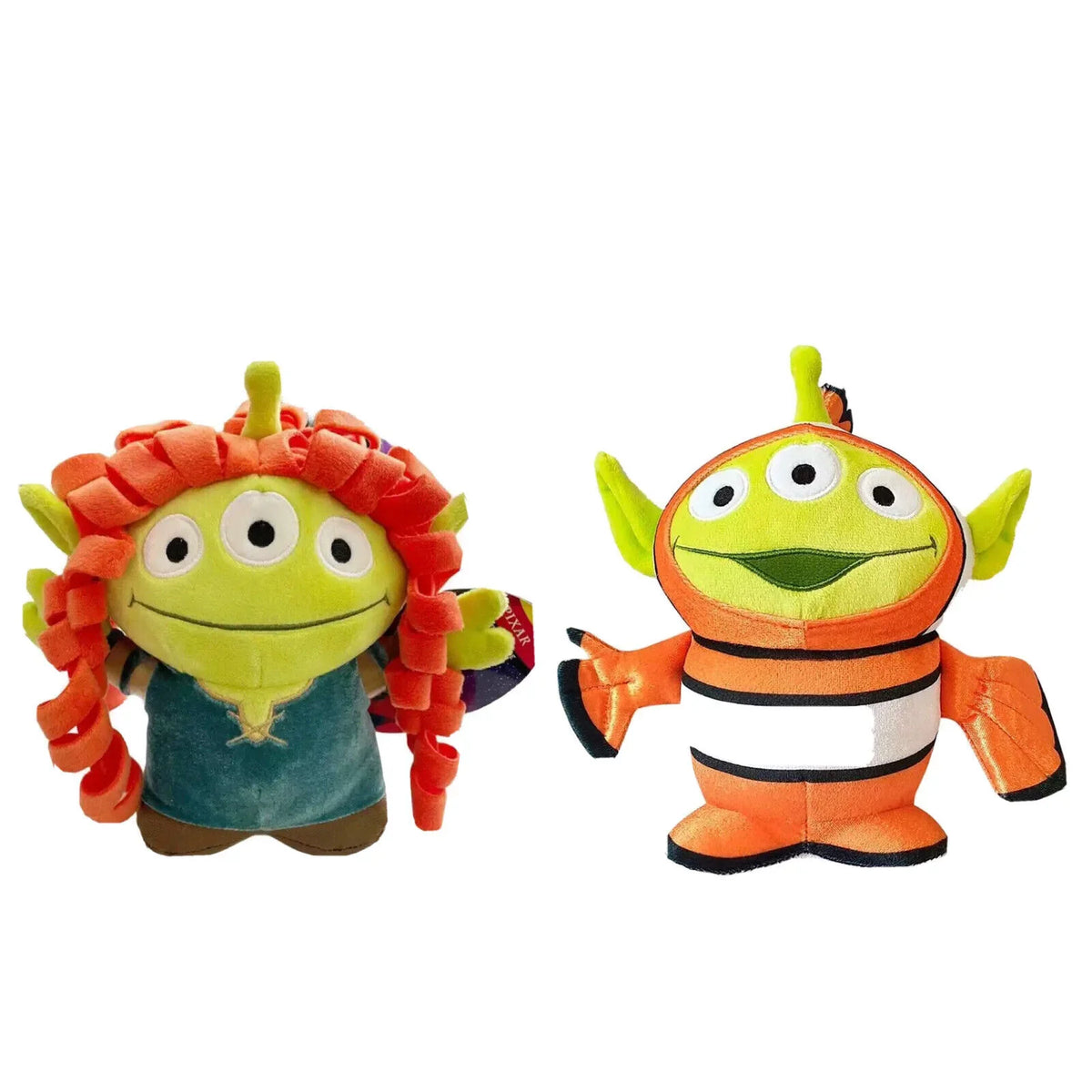 Remix Limited 8" Plush Nemo & Alien Release Brave Merida Plush Fish
