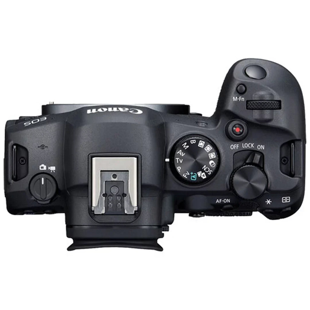 Mirrorless Card 32GB ZeeTech Camera + with Mount Flash Lens R6 EOS 2 + Case LED Canon Pack II Memory + SanDisk Accessory Adapter + RF Mark + 24-105mm