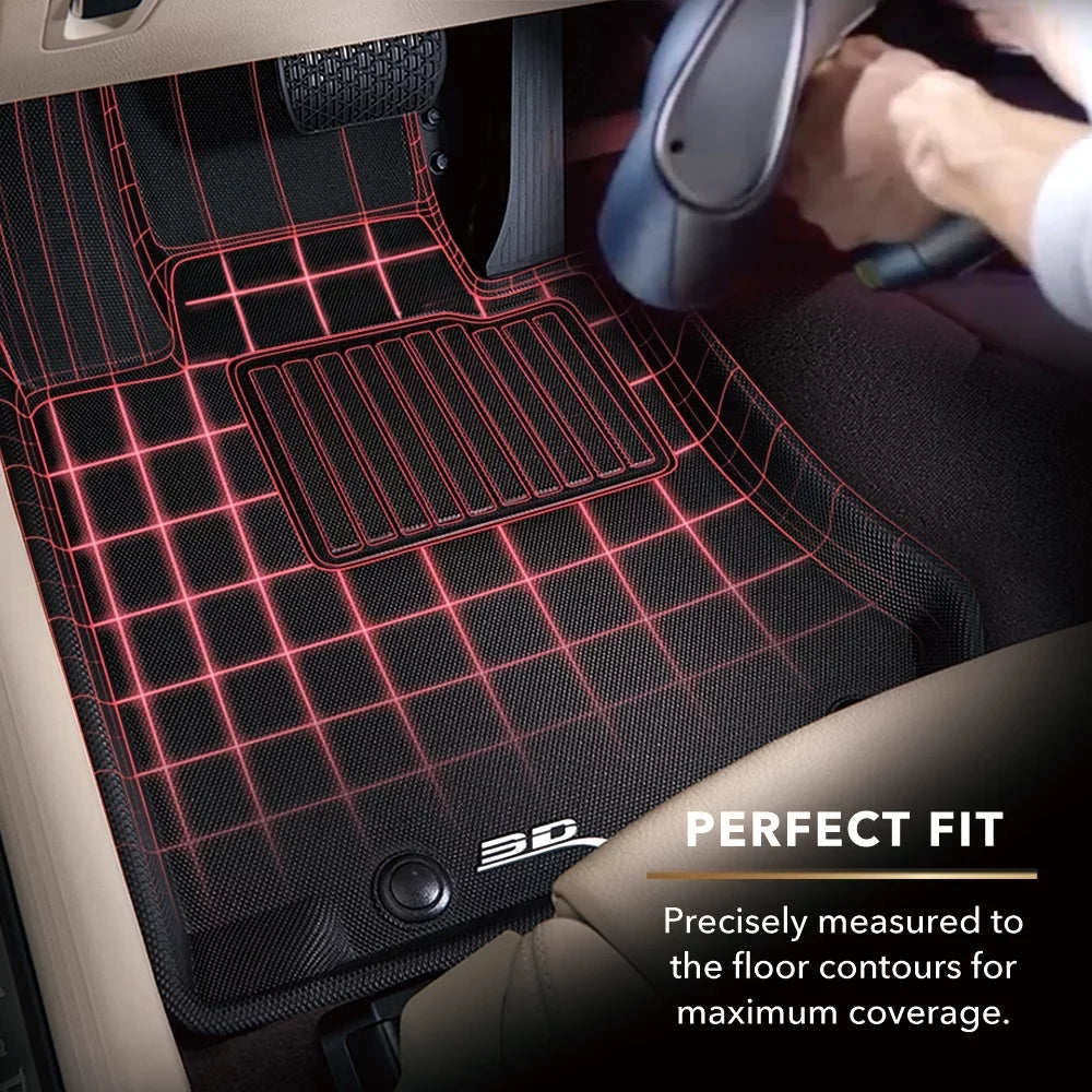 Mat RX/RX 3D 2016-2022 HYBRID KAGU (BLACK) LEXUS with Second MAXpider compatible Floor Row -