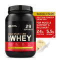 29 2 Gold Cream, Powder, lb, Servings Nutrition, Optimum 100% Protein Banana Standard Whey